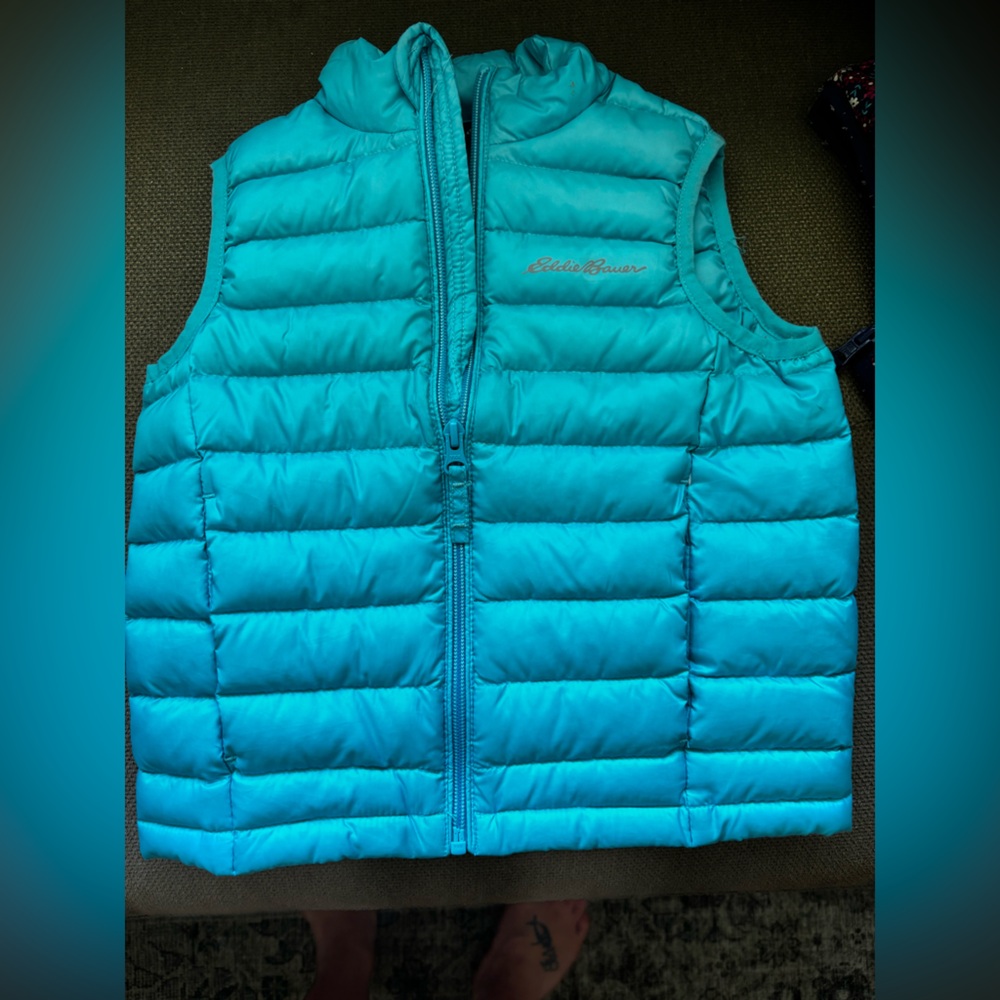 Eddie Bauer Aqua Puffer Vest